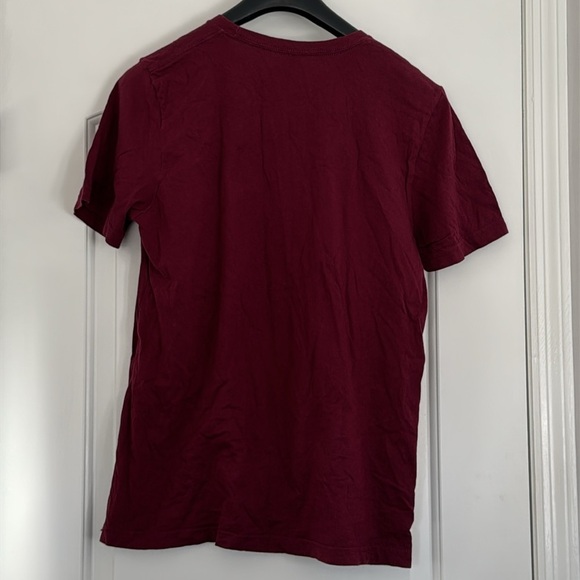 Bella+Canvas Maroon Brooklyn New York Short Sleeve T-Shirt Men’s Size Large - Picture 2 of 6